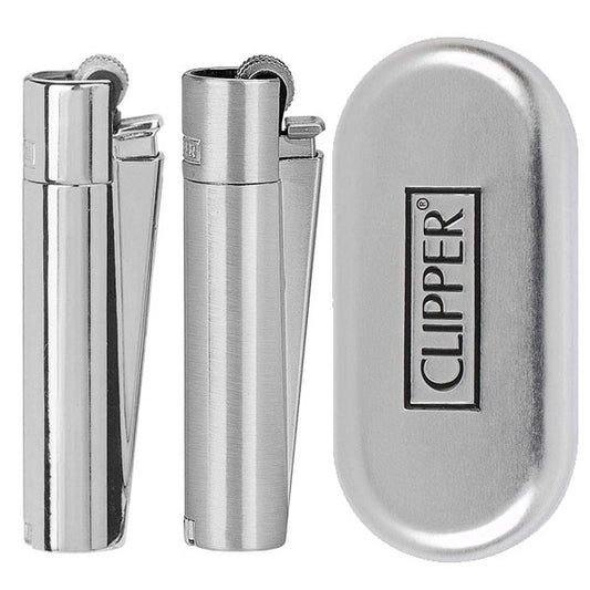 Clipper   Metal Classic  Silver 2 ud.