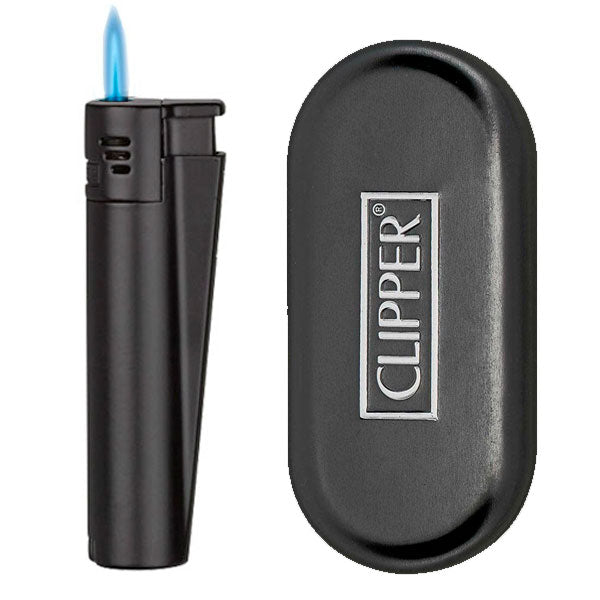 Clipper   Metal Jet Flame Soft Black 1 ud.