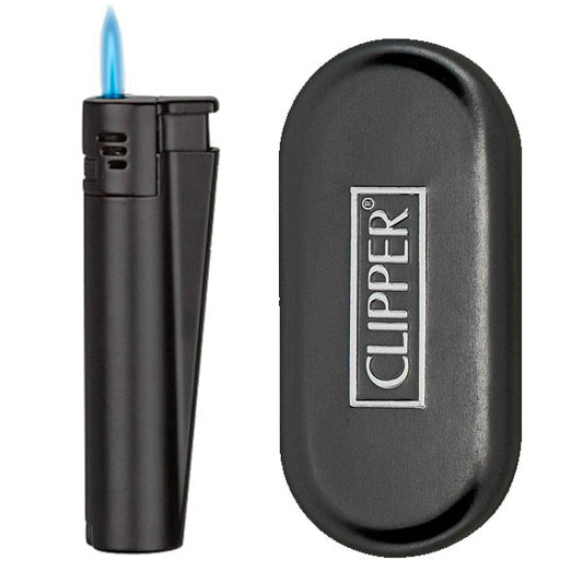 Clipper   Metal Jet Flame Soft Black 1 ud.