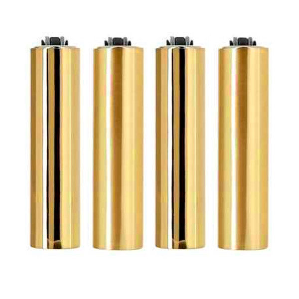 Clipper  Funda Metal Micro Gold 30 ud.
