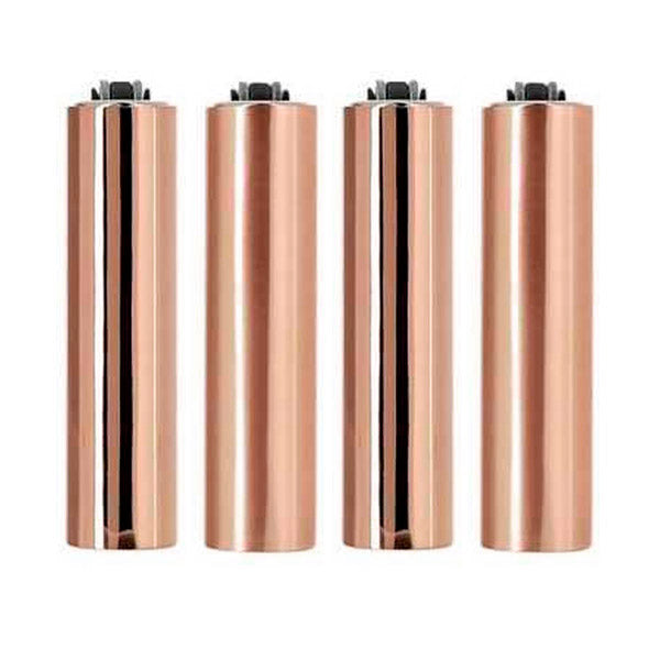 Clipper  Funda Metal Micro Rose Gold 30 ud.