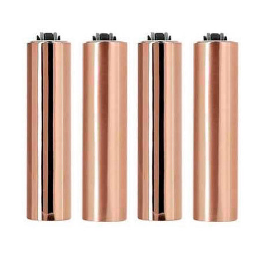 Clipper Metal Micro Rose Gold Case 30 units