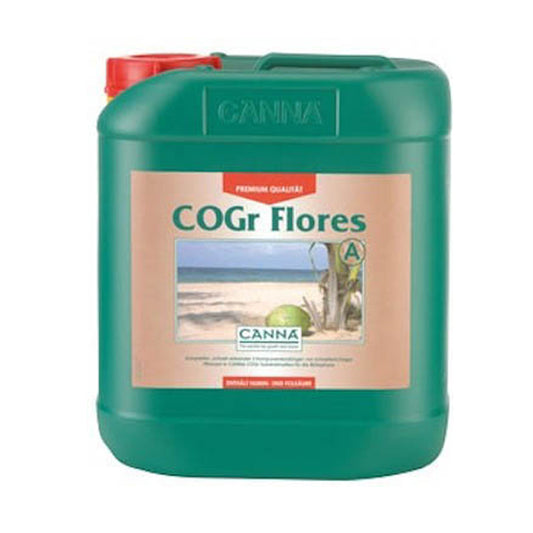 Cogr Flores A 5 lt | Fertilizante Floración Coir Prensado Gran Formato | Canna