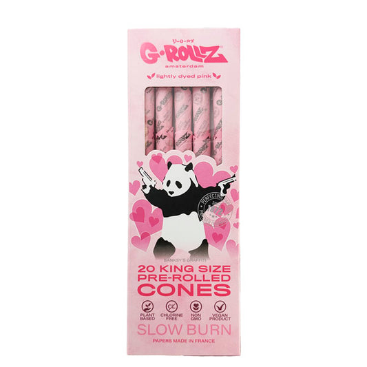 Cones G-Rollz K.S. 20 ud. Banksy Panda Gunnin Pink