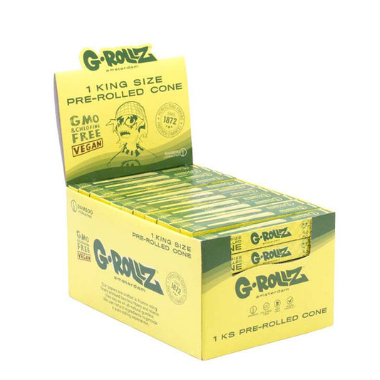Cones G-Rollz King Size 72 ud. Bamboo