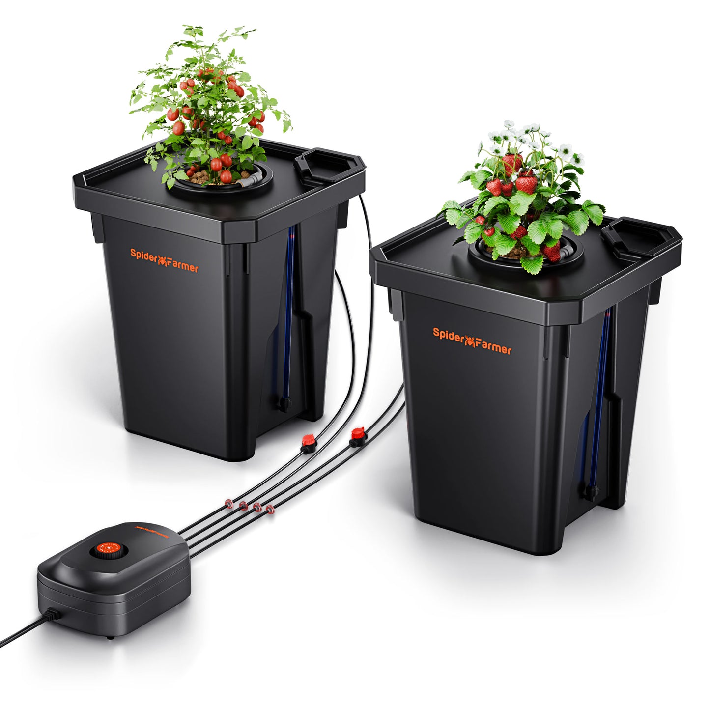 Kit Hidropónico Spider Farmer DWC 2 Piezas