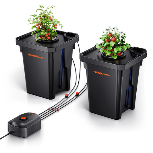 Kit Hidropónico Spider Farmer DWC 2 Piezas