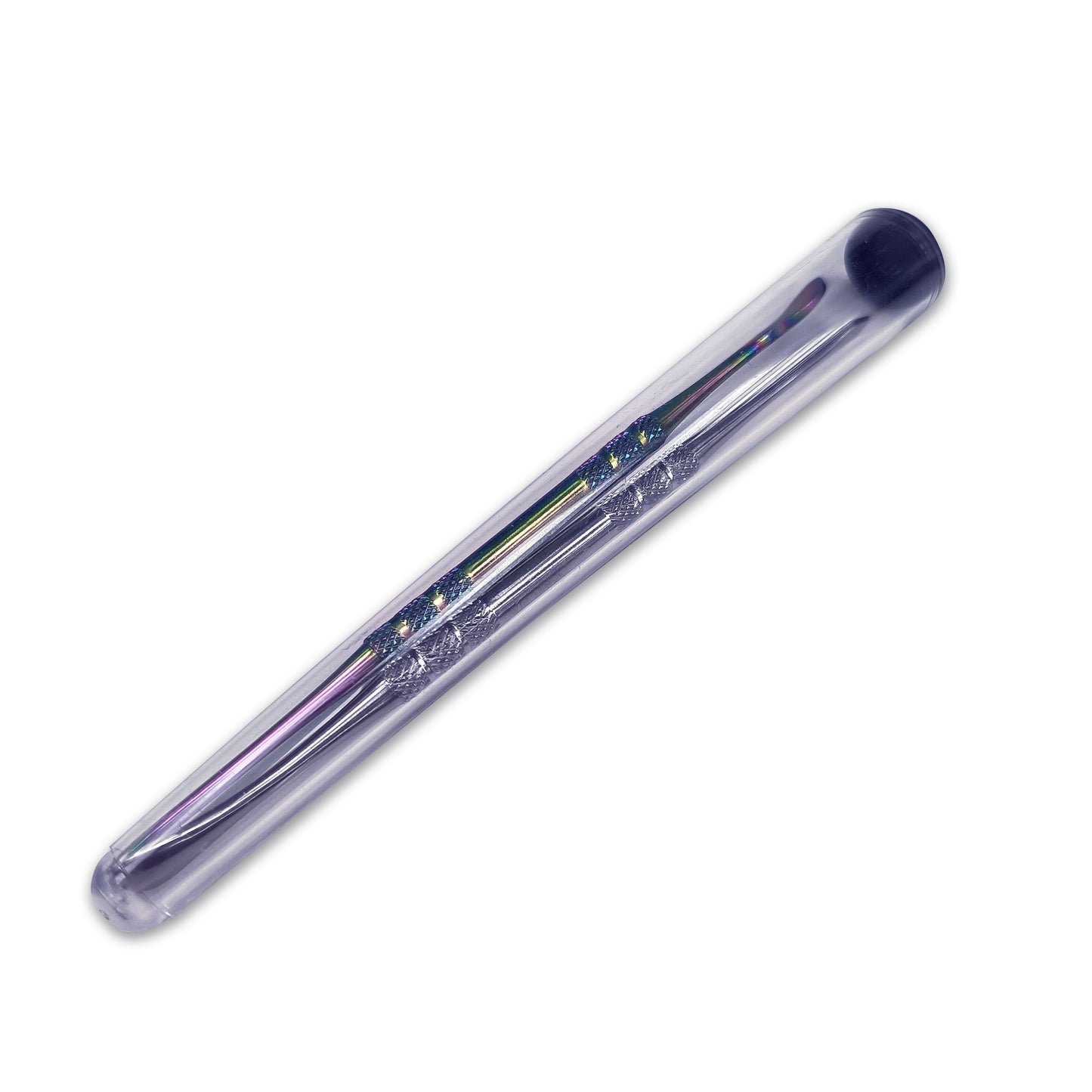 Dabber Acciaio Chirurgico & Rainbow 12 cm. Confezione 2 pz.