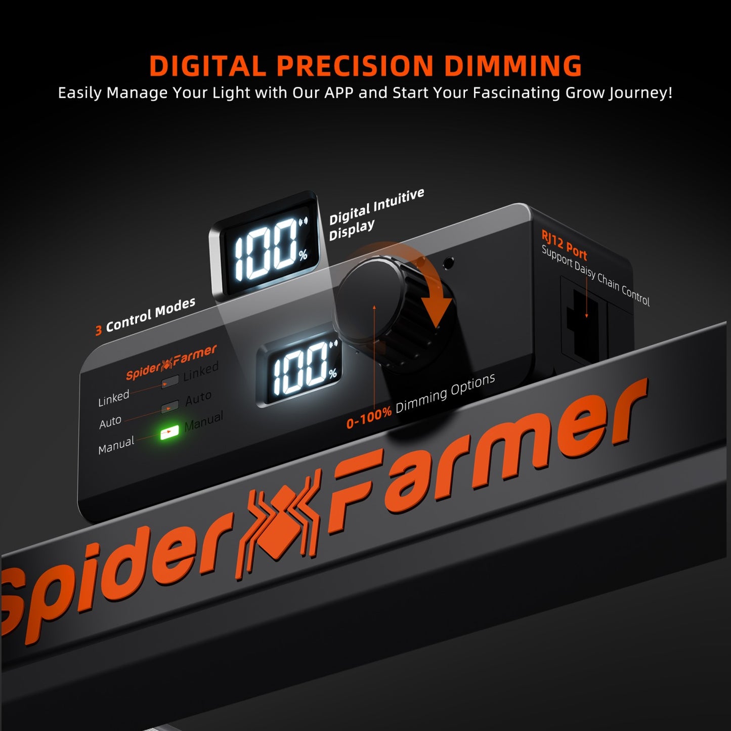 Spider Farmer SF-G8600 LED 800W Bridgelux
