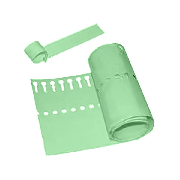 Loop Lock Tie 13 x 160 mm. Green 1000 units.