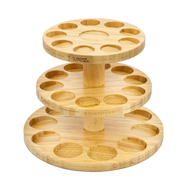 Expositor Bamboo Grinders Redondo