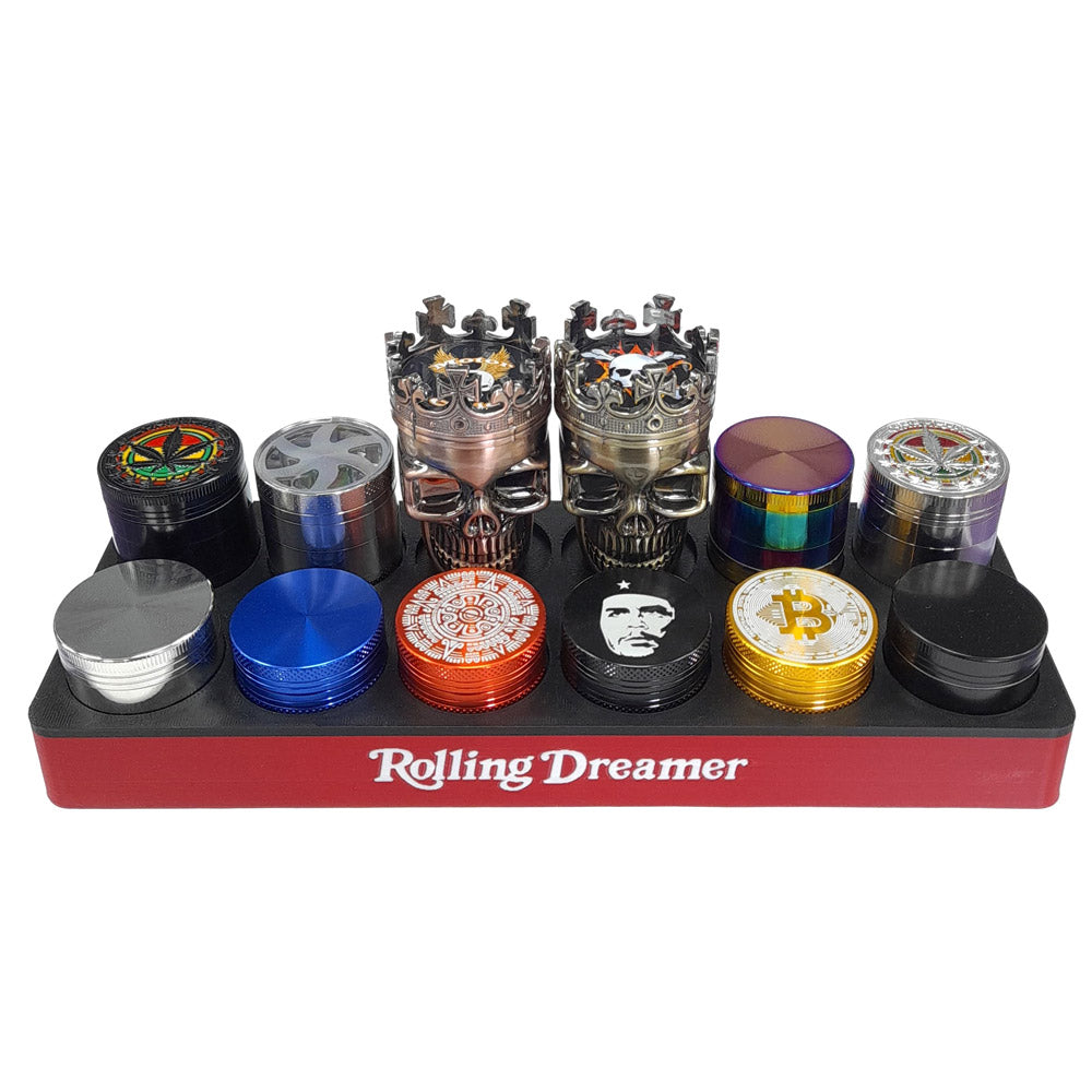 Expositor Rolling Dreamer Pack  12 Grinder Pz 40 mm.