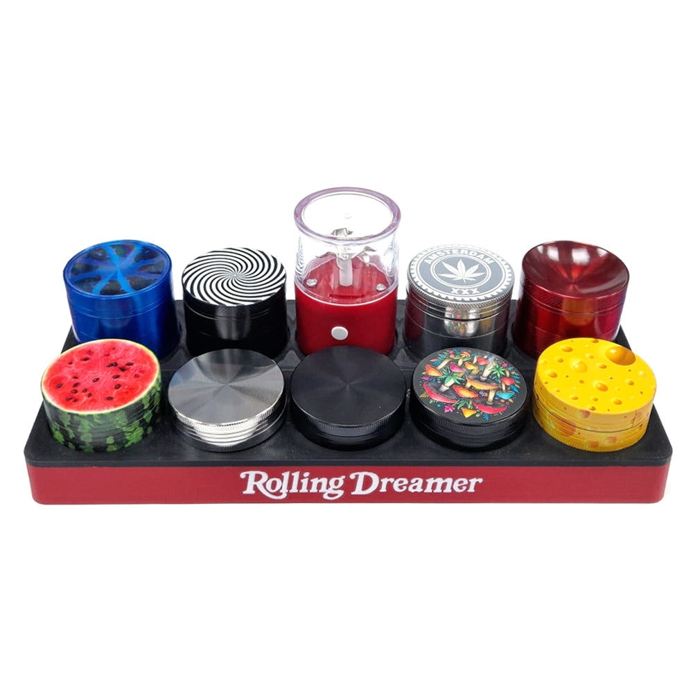 Expositor Rolling Dreamer Pack 10 Grinder Pz 50 mm.
