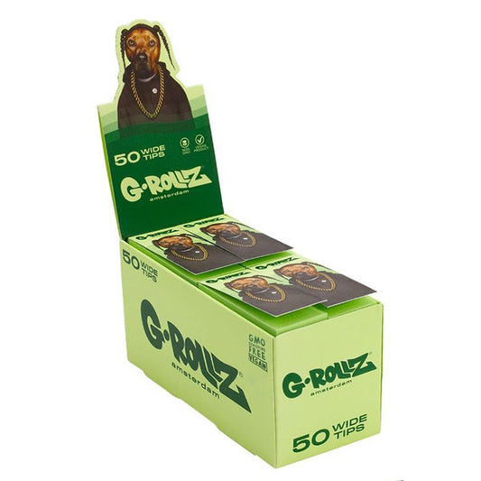 Filtros G-Rollz Pets Rock Rap Wide 4x5.5 cm. 24 ud.