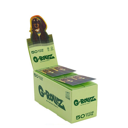 Filtri G-Rollz Tips Reggae Pets 4x5.5 cm. 24 pz.