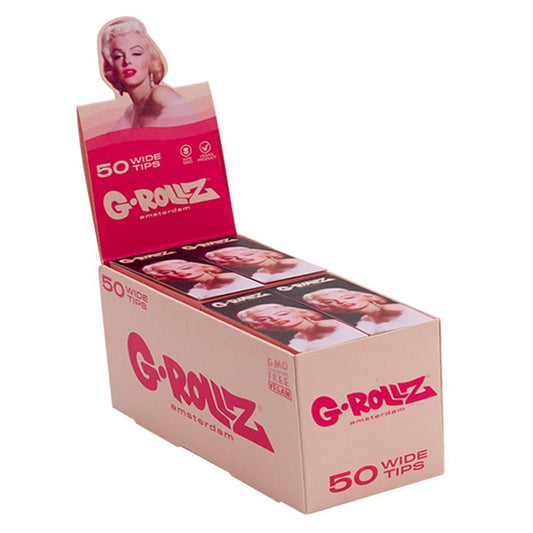 Filtros G-Rollz Tips Wide Marilyn Wide 4x5.5 cm. 24 ud.