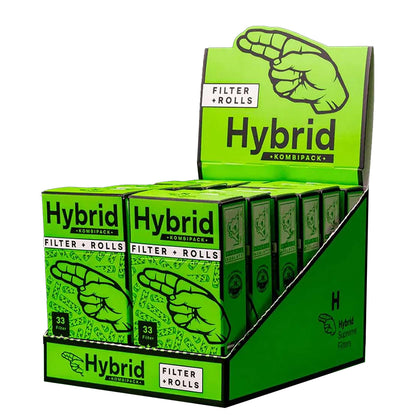 Filtros Hybrid Supreme Carbon Activo & Rolls 6.5x30 mm. 12x33 ud.