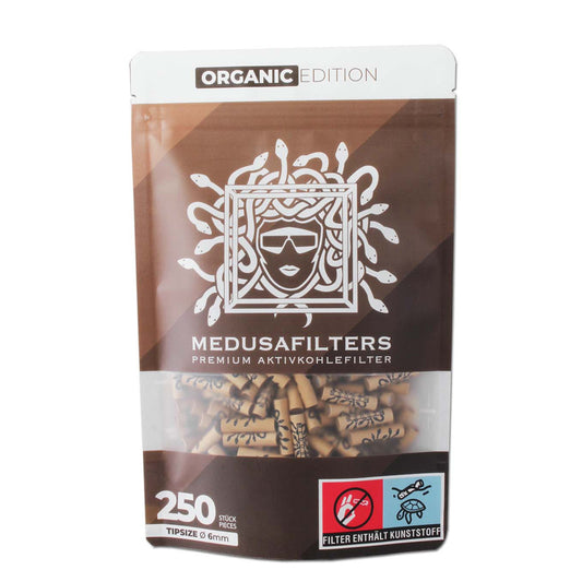 Filtros Medusa Carbon Activo Organic 6 mm. 250 ud.