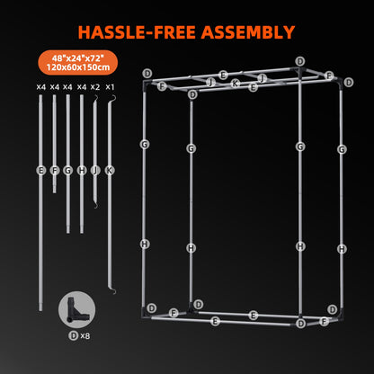 Armario Spider Farmer 120x60x150