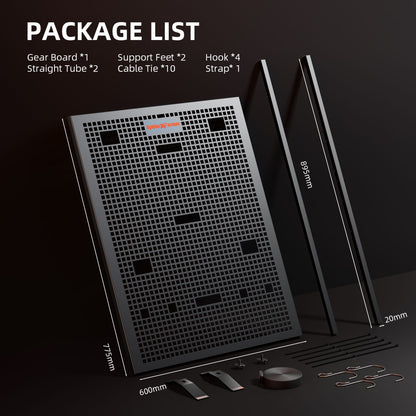 Panel Organizador Spider Farmer Genius Grow System Gear Board