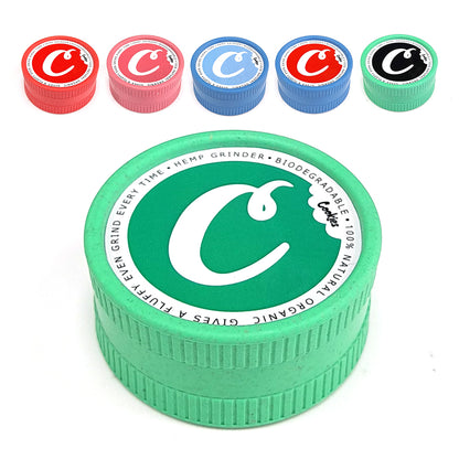 Grinder Hemp Biodegradable 55 mm. Cookies Mix Color