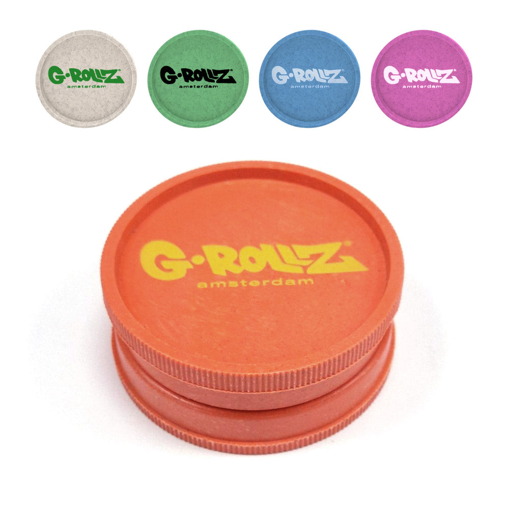 Grinder Canapa Biodegradabile 60 mm. Colori Assortiti