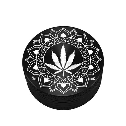 Grinder metallo Design Tribal Leaf 40 mm.