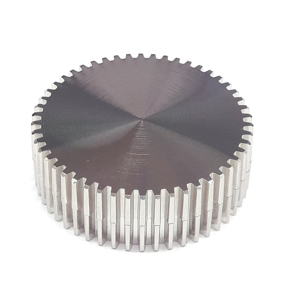 Grinder in Metallo con Ingranaggi 56 mm