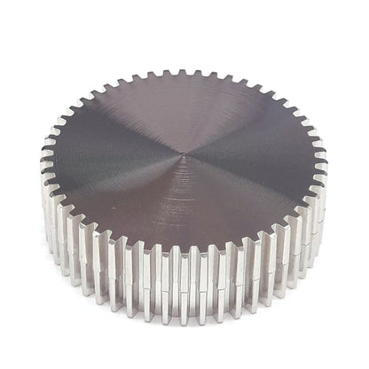 Grinder in Metallo con Ingranaggi 56 mm
