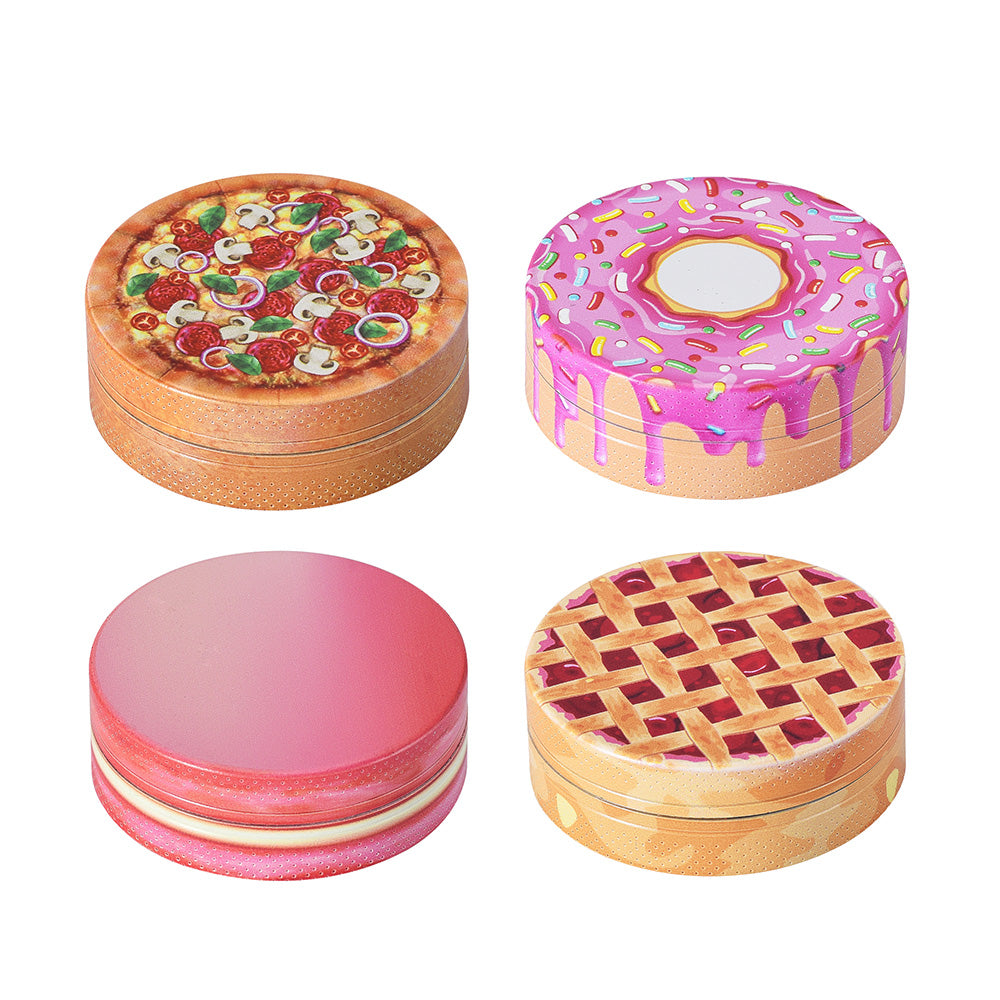 Grinder Metal Foodie 50 mm. Confezione da 4 pz.