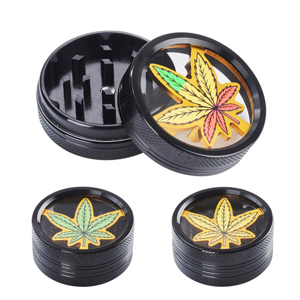 Grinder Metallo Foglia 50 mm. Confezione 3 pz.