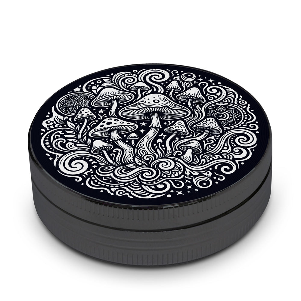 Grinder in metallo psichedelico 50 mm.