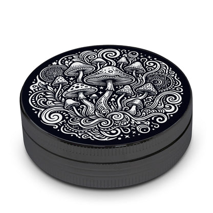 Grinder in metallo psichedelico 50 mm.