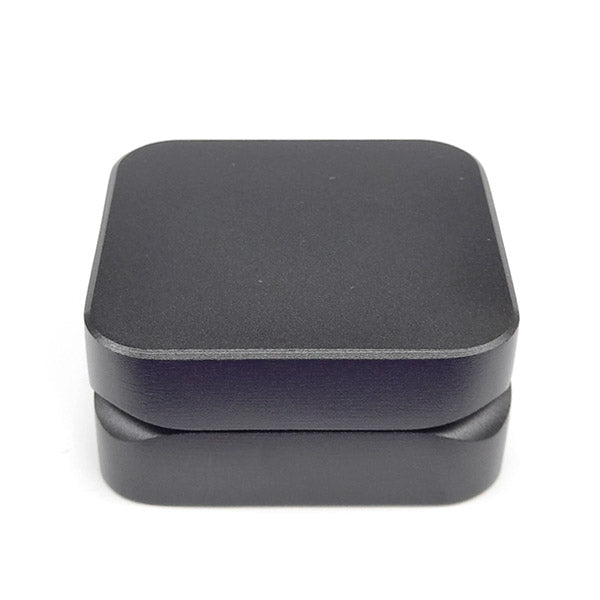 Grinder in metallo quadrato nero 50 mm.