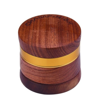 Grinder Polline Legno & Oro 60 mm.