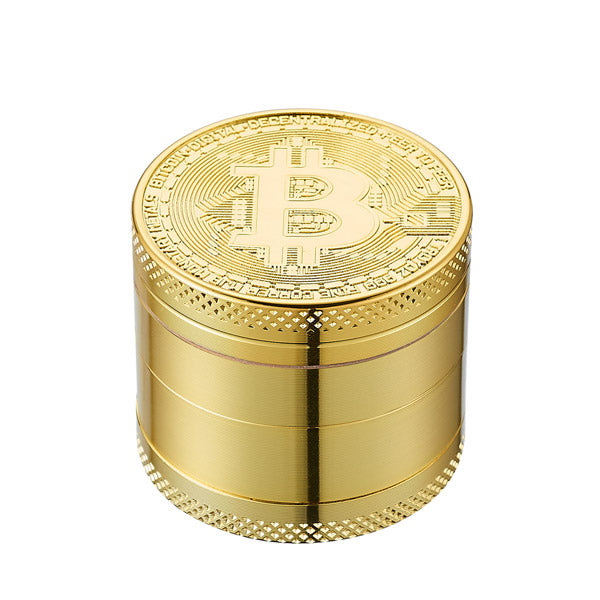 Grinder Pollinatore Metallo Bitcoin 40 mm.