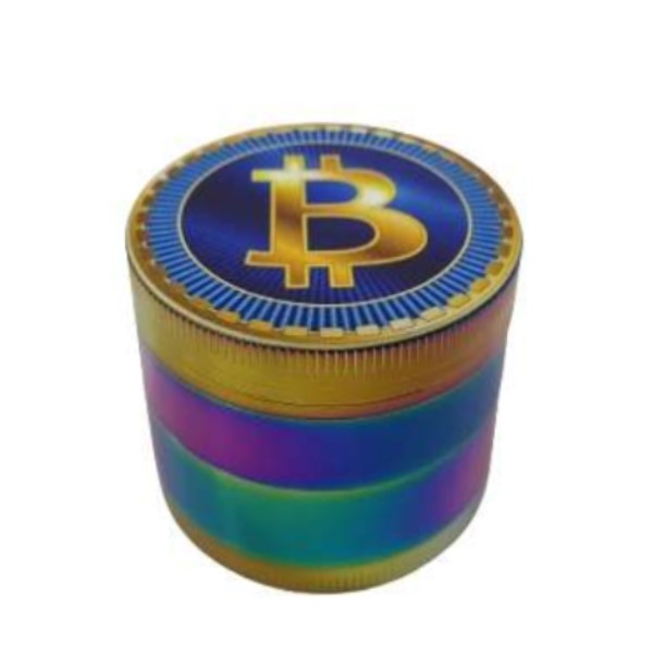 Grinder Pollinatore Metallo Bitcoin Icy 50 mm.
