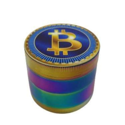 Grinder Pollinatore Metallo Bitcoin Icy 50 mm.