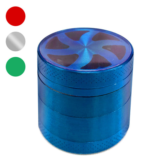 Grinder Polline Metallico Lame 50 mm. Mix Colore