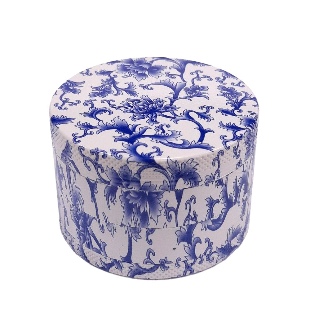 Grinder Pollinatore Metallo Fiori Blu 60 mm.