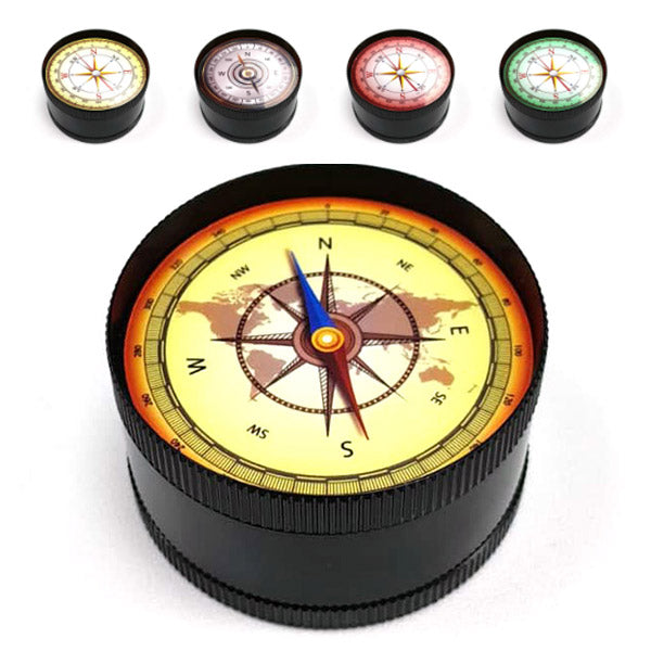 Grinder Pollinatore Metallo Bussola 52 mm. Mix Colore