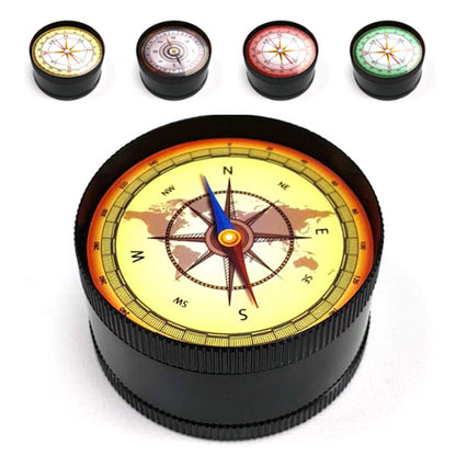 Grinder Pollinatore Metallo Bussola 52 mm. Mix Colore
