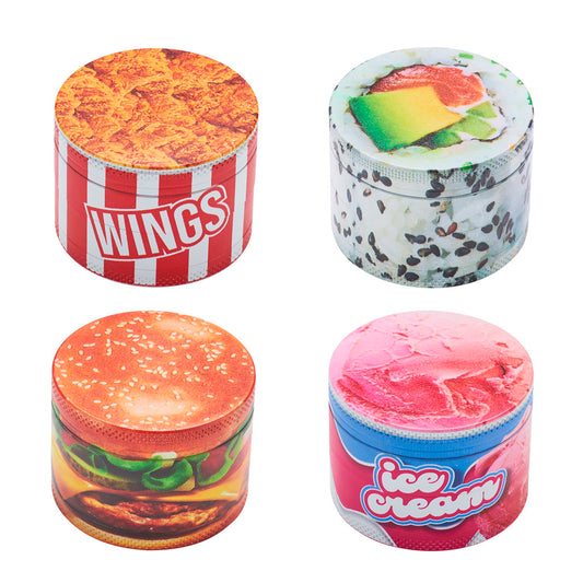 Grinder Polinizador Metal Fantasy 50 mm. Pack 4 ud.