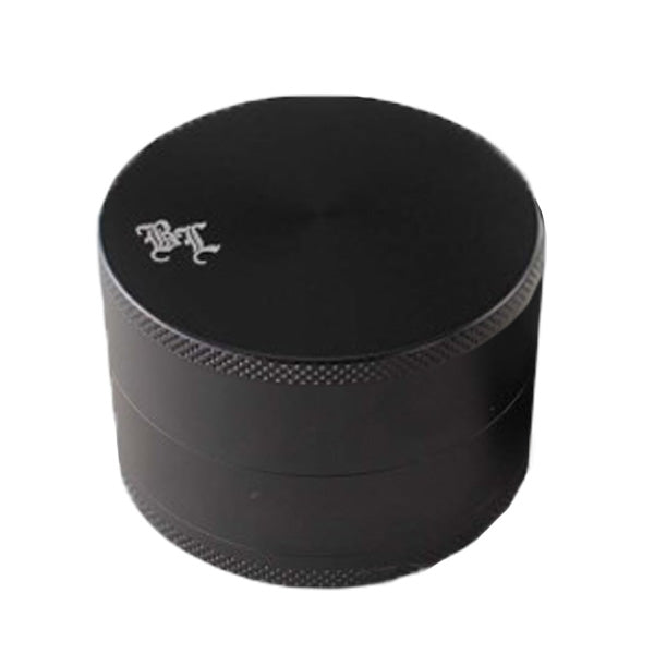 Metal Pollinator Grinder Masher Black 53 mm.