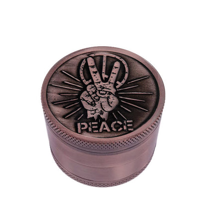 Grinder Polinizador Metal Peace Bronce 50 mm.