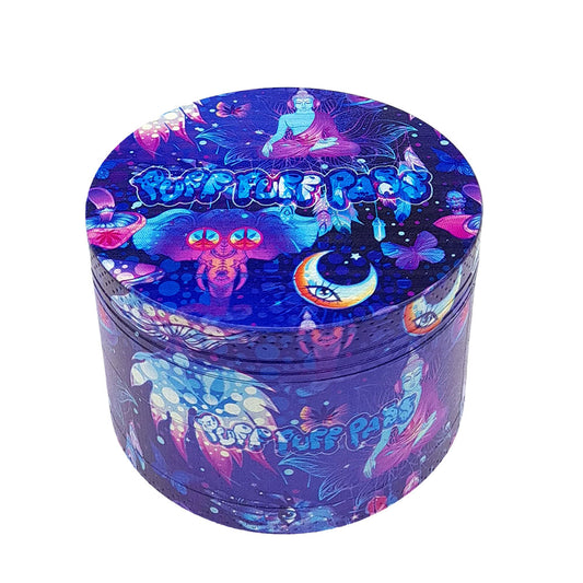 Grinder Polinizador Metal Psichodelic Night 60 mm.
