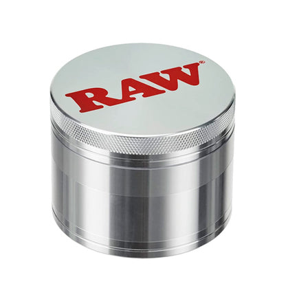 Raw Metal Pollinator Grinder 56 mm. Silver