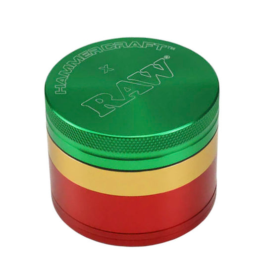 Grinder Polinizador Metal Raw Gift Box 63 mm. Rasta