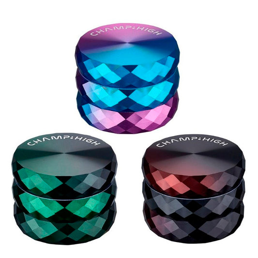 Grinder Polinizador Metal Rombos 53 mm. Pack 3 ud.