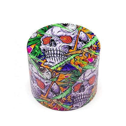 Grinder Polinizador Metal Skulls 40 mm. Mix Color